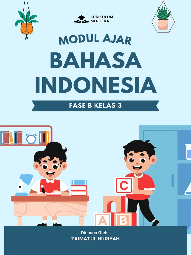 Modul Ajar Bahasa Indonesia Kelas 3 Bab 4 Pekan Ke-1 Semster1