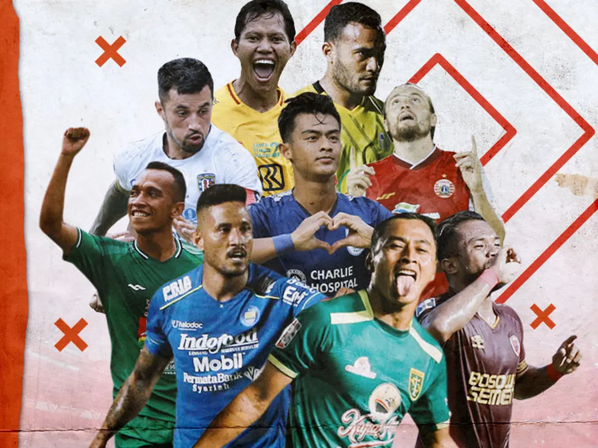 10 Pemain Terbaik Liga 1 Sepak Bola Indonesia: Musim 2024/2025