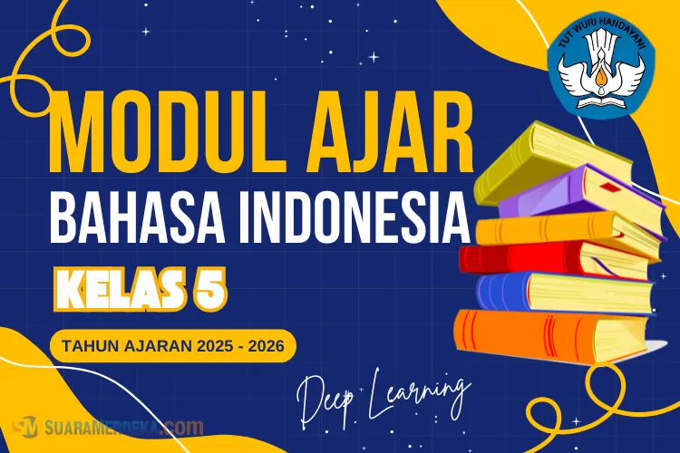 Modul Ajar Bahasa Indonesia Kelas 5 Smstr 1 Bab 5 dan 6 Kurmer
