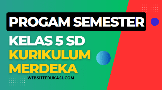 Prota dan Promes Bahasa Indonesia Kelas 5 Semester 1 Kurmer